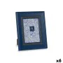 Moldura de Fotos Cristal Azul Plástico (6 Unidades) (2 x 26 x 21 cm) de Gift Decor, Molduras de parede e mesa - Ref: S3618576...