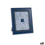 Cadre photo Verre Bleu Plastique (6 Unités) (2 x 33 x 28 cm) de Gift Decor, Cadres muraux et de table - Réf : S3618578, Prix ...