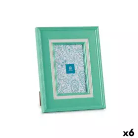 Marco de Fotos Cristal Verde Plástico (6 Unidades) (2 x 23 x 18 cm) de Gift Decor, Marcos de pared y mesa - Ref: S3618579, Pr...