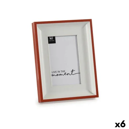 Fotorahmen Kristall Rot Weiß Kunststoff (2,5 x 21 x 16 cm) (6 Stück) von Gift Decor, Wand- und Tischrahmen - Ref: S3618583, P...