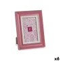 Marco de Fotos Cristal Rosa Plástico (6 Unidades) (2 x 21 x 16 cm) de Gift Decor, Marcos de pared y mesa - Ref: S3618587, Pre...