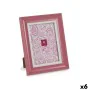 Fotorahmen Kristall Rosa Kunststoff (6 Stück) (2 x 24 x 19 cm) von Gift Decor, Wand- und Tischrahmen - Ref: S3618588, Preis: ...