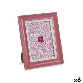 Photo frame Crystal Pink Plastic (6 Units) (2 x 24 x 19 cm) by Gift Decor, Table and wall frames - Ref: S3618588, Price: 14,5...