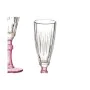 Champagne glass Crystal Pink 6 Units (170 ml) by Vivalto, Champagne flute - Ref: S3618755, Price: 18,82 €, Discount: %