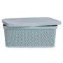 Storage Box with Lid Green Plastic 13 L (28 x 15 x 39 cm) (12 Units) by Kipit, Storage boxes and chests - Ref: S3618801, Pric...