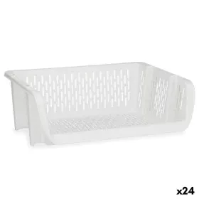 Cesto di verdure Bianco polipropilene (30 x 13,5 x 38,7 cm) (24 Unità) di Kinvara, Ripiani e supporti - Rif: S3618963, Prezzo...