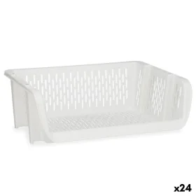 Vegetable basket White polypropylene (30 x 13,5 x 38,7 cm) (24 Units) by Kinvara, Shelves and supports - Ref: S3618963, Price...