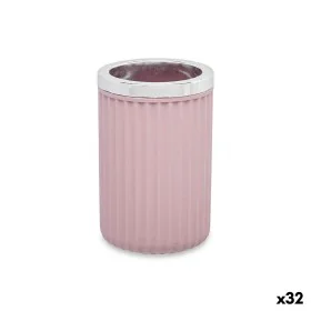 Verre Support pour brosses à dents Rose Plastique 32 Unités (7,5 x 11,5 x 7,5 cm) de Berilo, Supports et distributeurs - Réf ...