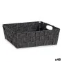 Cesta Trenzada Negro 3 L (23 x 8 x 27 cm) (48 Unidades) de Kipit, Cajas y arcones de almacenaje - Ref: S3619014, Precio: 90,5...