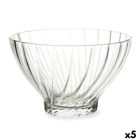 Set of bowls Transparent Glass (Ø 10,8 x 7 cm) (290 ml) (5 Units) by Pasabahce, Plates and dishes - Ref: S3619130, Price: 33,...