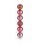 Lot de boules de Noël Rose Plastique 8 x 9 x 8 cm (24 Unités) de Krist+, Noël - Réf : S3620429, Prix : 60,96 €, Remise : %