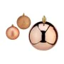 Set de Bolas de Navidad Cobre Plástico 8 x 9 x 8 cm (24 Unidades) de Krist+, Navidad - Ref: S3620435, Precio: 62,17 €, Descue...