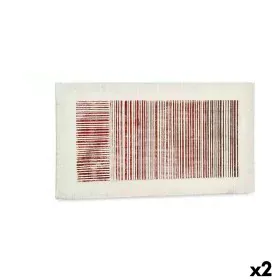 Lienzo Rayas Con relieve (110 x 60 x 2,5 cm) (2 Unidades) de Gift Decor, Impresiones sobre lienzo - Ref: S3620878, Precio: 14...