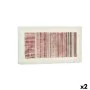 Lienzo Rayas Con relieve (110 x 60 x 2,5 cm) (2 Unidades) de Gift Decor, Impresiones sobre lienzo - Ref: S3620878, Precio: 15...