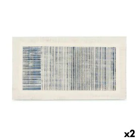 Lienzo Rayas Con relieve (110 x 60 x 2,5 cm) (2 Unidades) de Gift Decor, Impresiones sobre lienzo - Ref: S3620880, Precio: 14...