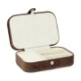 Caja-Joyero Marrón Terciopelo (16,2 x 6 x 11,5 cm) (12 Unidades) de Gift Decor, Organizadores de joyas - Ref: S3620921, Preci...