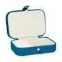 Caja-Joyero Azul Terciopelo (16,2 x 6 x 11,5 cm) (12 Unidades) de Gift Decor, Organizadores de joyas - Ref: S3620925, Precio:...