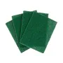 Lot de tampons à récurer Vert Fibre abrasive 11,3 X 15,7 X 0,5 cm (28 Unités) de BigBuy Home, Éponges et tampons à récurer - ...