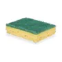 Set de Estropajos Fibra abrasiva Amarillo Verde Celulosa 9 x 5,5 x 2,5 cm (14 Unidades) de BigBuy Home, Estropajos - Ref: S36...