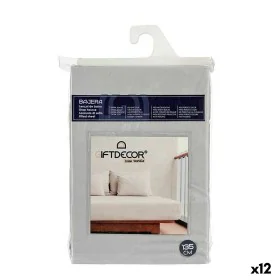 Lençol de baixo 135 cm Cinzento (12 Unidades) de Gift Decor, Lençóis e capas de almofadas - Ref: S3621640, Preço: 58,23 €, De...