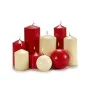 Candle Red (7 x 8 x 7 cm) (4 Units) by Acorde, Candles - Ref: S3622382, Price: 6,73 €, Discount: %