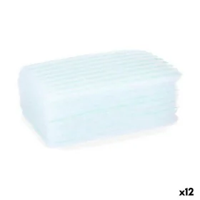 Spugna per il Corpo Sapone Azzurro Bianco 19,5 x 12 x 1,5 cm (12 Unità) di Berilo, Spugne - Rif: S3622438, Prezzo: 19,98 €, S...