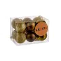 Lot de boules de Noël 4 x 5 x 4 cm Vert Plastique (12 Unités) de Krist+, Noël - Réf : S3622454, Prix : 15,22 €, Remise : %