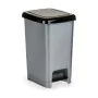 Pedal bin Black Grey Plastic 25 L (37 x 47 x 26,9 cm) (8 Units) by BigBuy Home, Wastebaskets - Ref: S3622474, Price: 70,81 €,...