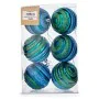 Set of Christmas balls Ø 8 cm Blue Green PVC (12 Units) by Krist+, Christmas - Ref: S3622482, Price: 55,42 €, Discount: %