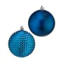 Conjunto de bolas de Natal Azul Plástico Ø 8 cm (6 Unidades) de Krist+, Natal - Ref: S3622484, Preço: 60,98 €, Desconto: %