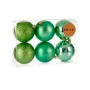 Lot de boules de Noël Vert Plastique Ø 8 cm (24 Unités) de Krist+, Noël - Réf : S3622488, Prix : 60,96 €, Remise : %