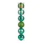 Set of Christmas balls 6 Pieces Green Plastic 15 x 16 x 15 cm (4 Units) by Krist+, Christmas - Ref: S3622492, Price: 44,41 €,...