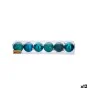 Lot de boules de Noël Bleu Plastique Ø 7 cm (12 Unités) de Krist+, Noël - Réf : S3622498, Prix : 24,95 €, Remise : %