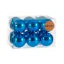 Lot de boules de Noël Bleu Plastique Ø 7 cm (12 Unités) de Krist+, Noël - Réf : S3622505, Prix : 46,69 €, Remise : %