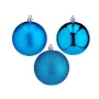 Lot de boules de Noël Bleu Plastique 8 x 9 x 8 cm (6 Unités) de Krist+, Noël - Réf : S3622511, Prix : 46,45 €, Remise : %