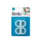 Pilulier avec Compartiments Lot Transparent Plastique (12 Unités) de Berilo, Aide-mémoires - Réf : S3622583, Prix : 8,28 €, R...