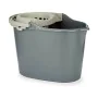 Cleaning bucket Anthracite polypropylene (15 L) (12 Units) by BigBuy Home, Buckets & Bowls - Ref: S3622585, Price: 45,94 €, D...