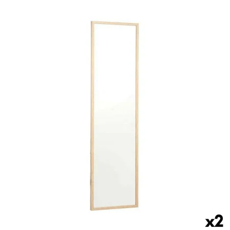 Miroir mural 30 x 120 cm Marron Bois MDF (2 Unités) de Gift Decor, Miroirs muraux - Réf : S3622606, Prix : 79,99 €, Remise : %