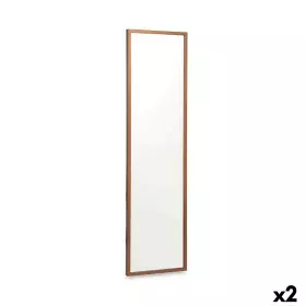 Miroir mural 30 x 120 cm Bronze Bois MDF (2 Unités) de Gift Decor, Miroirs muraux - Réf : S3622608, Prix : 79,99 €, Remise : %