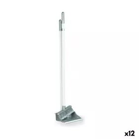 Set di Pulizia Scopa e Paletta Argentato Plastica (12 Unità) di BigBuy Home, Set scopino e paletta - Rif: S3622619, Prezzo: 3...