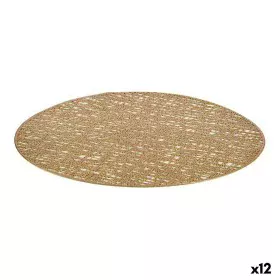 Salvamantel Dorado Plástico (Ø 38 cm) (12 Unidades) de Kinvara, Salvamanteles individuales - Ref: S3622648, Precio: 14,75 €, ...