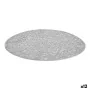 Table Mat Silver Plastic (Ø 38 cm) (12 Units) by Kinvara, Place Mats - Ref: S3622649, Price: 13,62 €, Discount: %