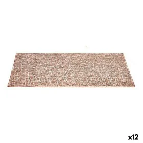 Dessous de plat Rose Plastique (45 x 0,01 x 30 cm) (12 Unités) de Kinvara, Sets de table - Réf : S3622653, Prix : 15,37 €, Re...