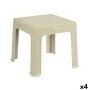 Mesa Infantil Rattan Creme Plástico 47 x 42,5 x 47 cm (4 Unidades) de Kipit, Jogos de móveis - Ref: S3623052, Preço: 40,43 €,...