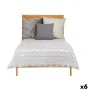 Reversible Bedspread 180 x 260 cm Ethnic White Grey (6 Units) by Gift Decor, Blankets and bedcovers - Ref: S3623053, Price: 8...