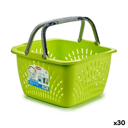 Multi-purpose basket Stefanplast Brown Plastic 18 L 39 x 21,5 x 39 cm With handles (30 Units) by Stefanplast, Laundry Baskets...