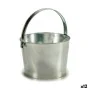 Vaso Cubo Prateado Zinco 25 x 30 x 26,5 cm (12 Unidades) de Ibergarden, Vasos para flores - Ref: S3623081, Preço: 51,65 €, De...