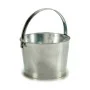 Pot Seau Argenté Zinc 25 x 30 x 26,5 cm (12 Unités) de Ibergarden, Pots de fleurs - Réf : S3623081, Prix : 51,65 €, Remise : %