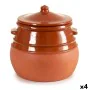 Olla con Tapa Barro cocido 3,5 L 23 x 22 x 23 cm (4 Unidades) de La Dehesa, Olla para estofados - Ref: S3623085, Precio: 45,9...