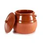 Casserole with Lid Baked clay 3,5 L 23 x 22 x 23 cm (4 Units) by La Dehesa, Braising Pans - Ref: S3623085, Price: 45,93 €, Di...